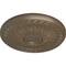 Ekena Millwork Randee Ceiling Medallion (Fits Canopies up to 3 7/8"), Hand-Painted Warm Silver, 20"OD x 1 3/8"P CM20HAWSS - alternate 3